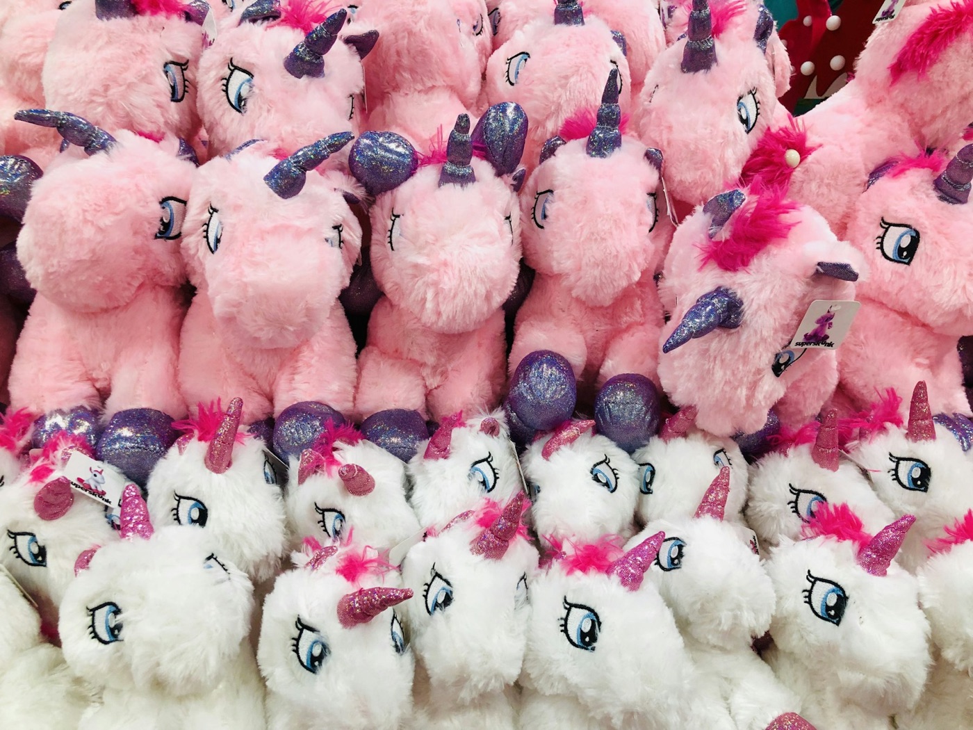 Cute unicorn plush toy